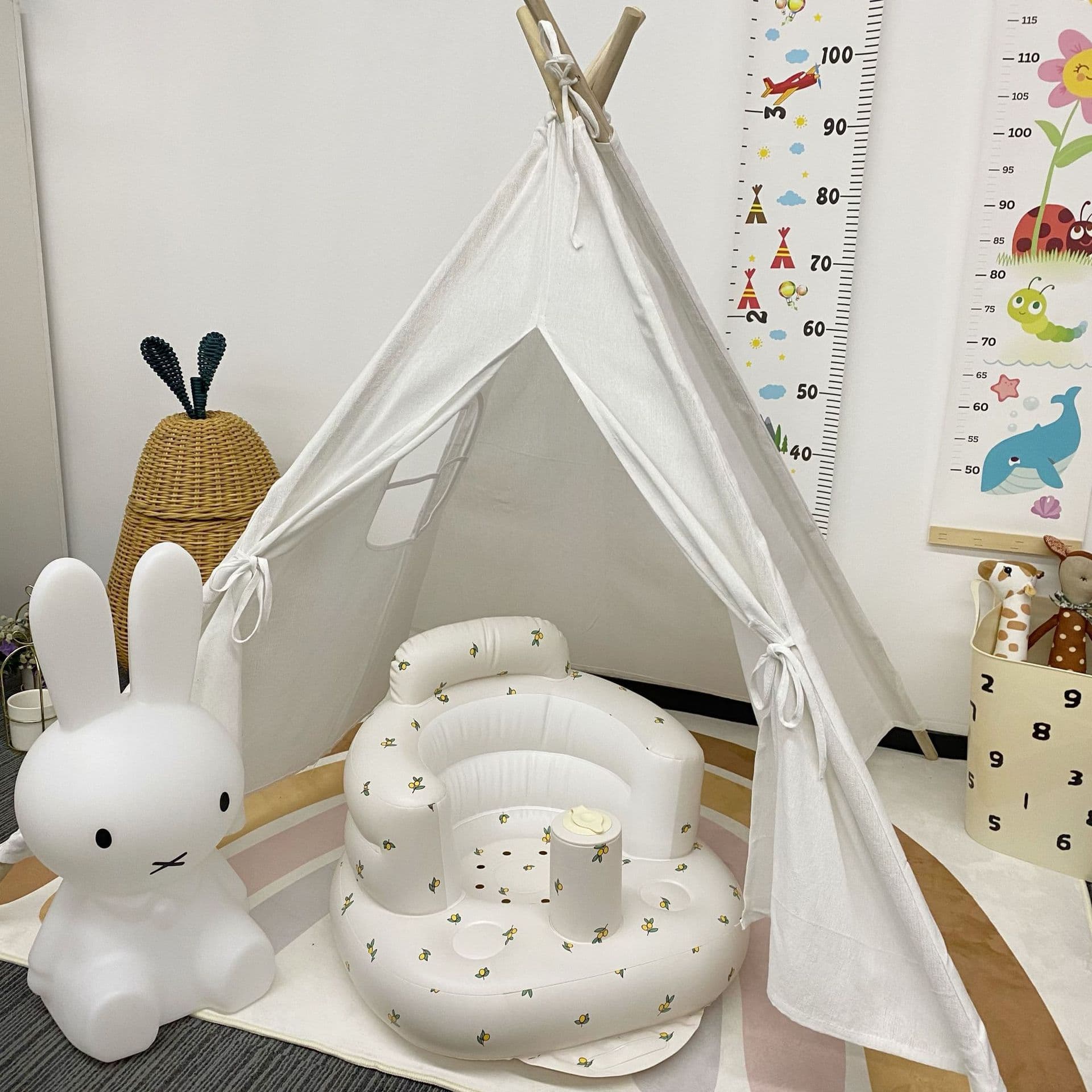 Children's chair, inflatable sofa, 2022 collection, Korean style, fall protection 2