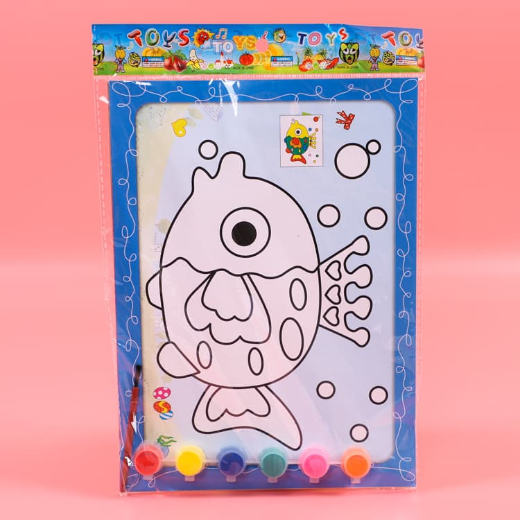 Children's acrylic for kindergarten, watercolour, smart toy, DIY, early education, graffiti 4
