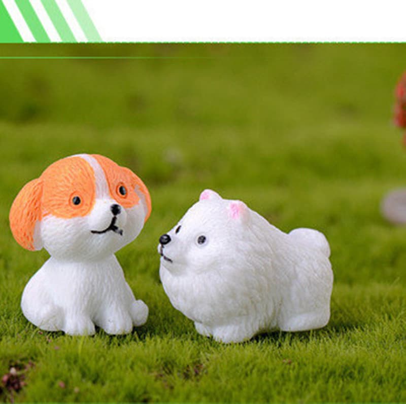 Small cute creative realistic cartoon resin decor for living room, decorative accessory 5