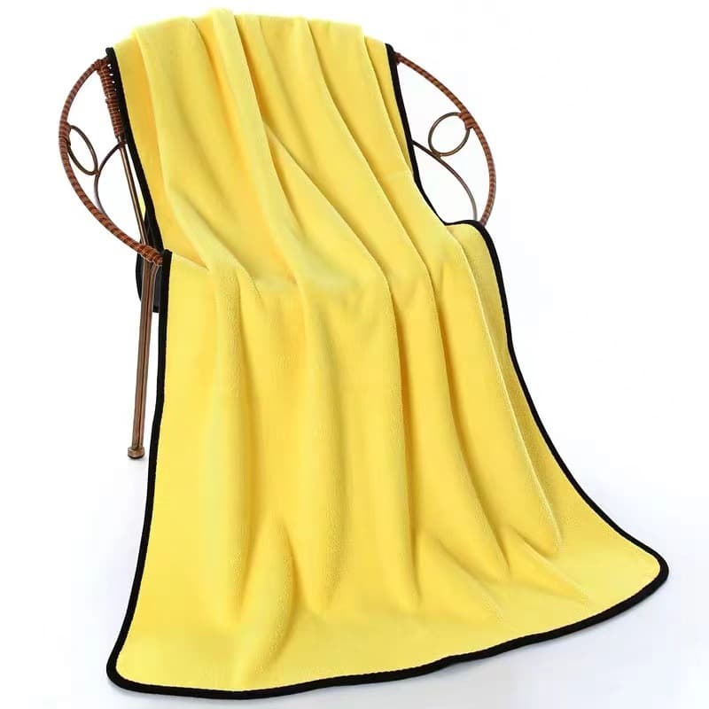 Quick dry soft coral bath towel, water absorbent, increased thickness 5