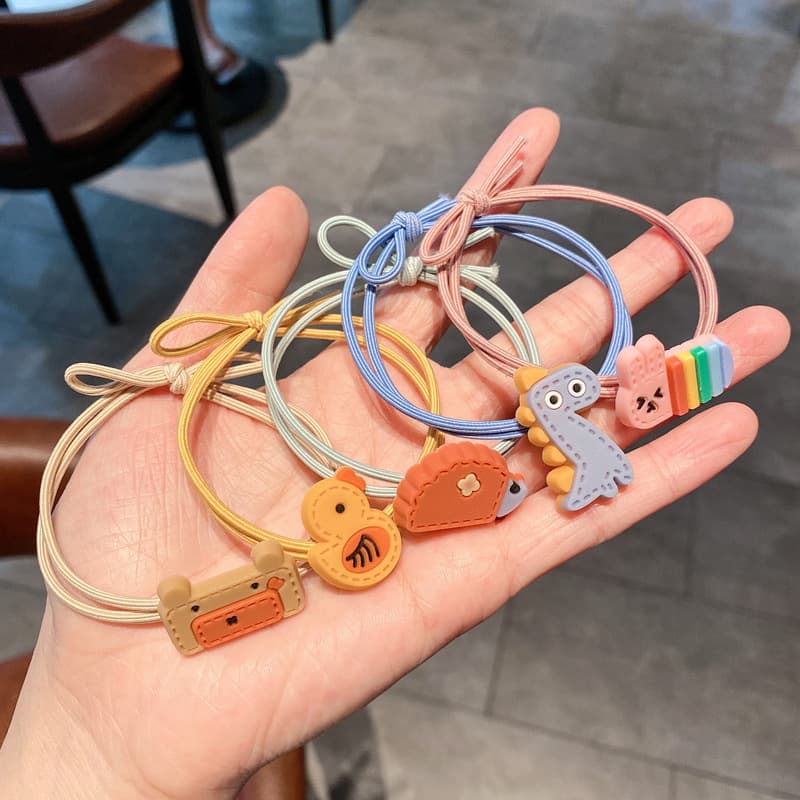 (Wholesale), hair rope, cute cartoon hair accessory, Korean style 4