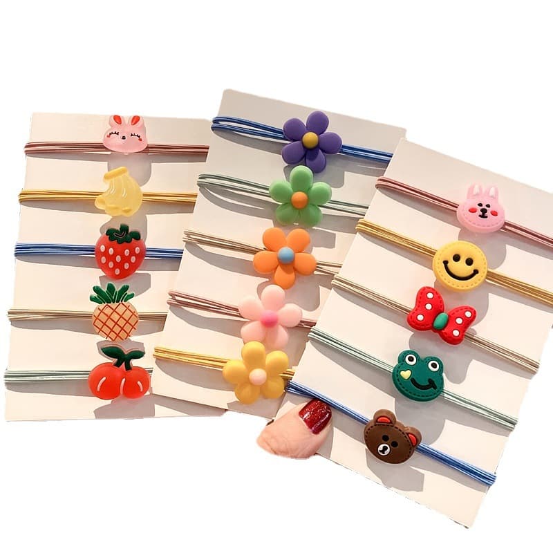 (Wholesale), hair rope, cute cartoon hair accessory, Korean style 5
