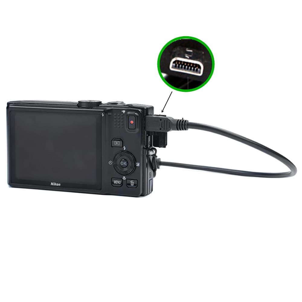 Type-c OTG data cable mini8p mobile phone reading SLR digital camera photos and videos is suitable for Nikon 5