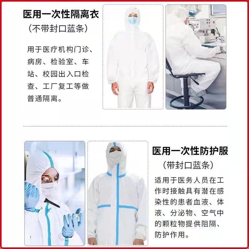 Rubber medical disposable shoe covers, gloves, medical mask 4