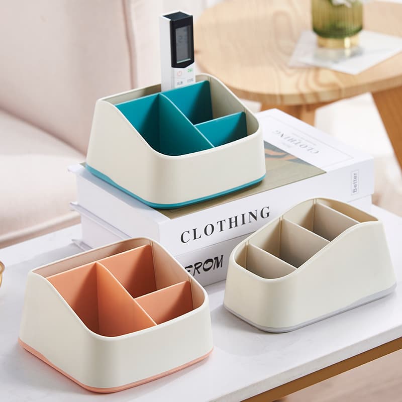 Table storage box, remote control, storage system, stationery