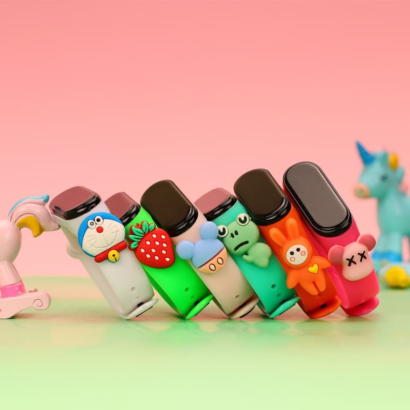 Electronic children's minifigure, cartoon digital watch for students, Birthday gift 4