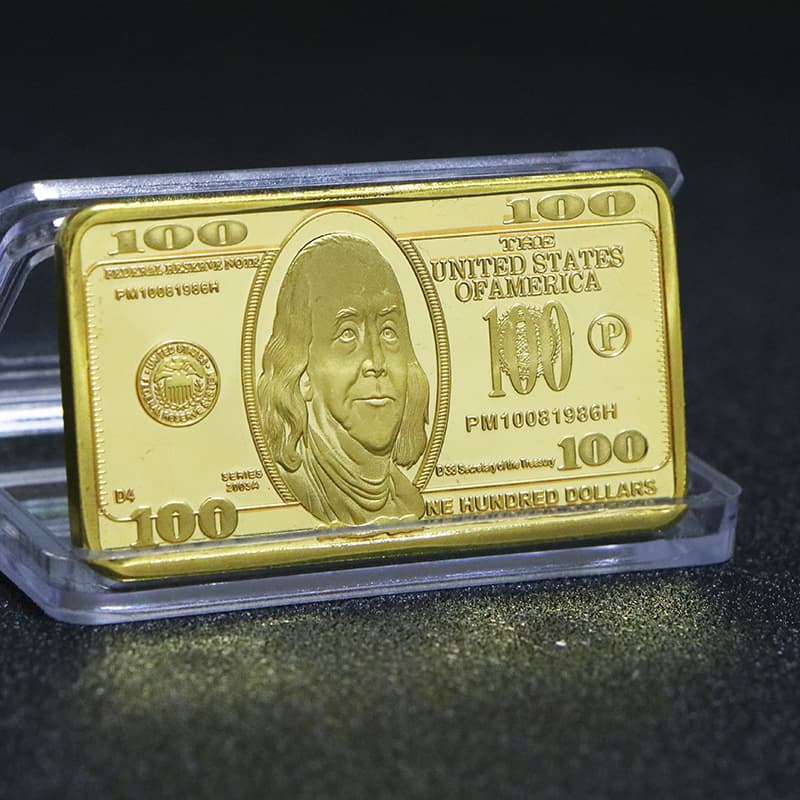 Bar, square commemorative coins, USA 2