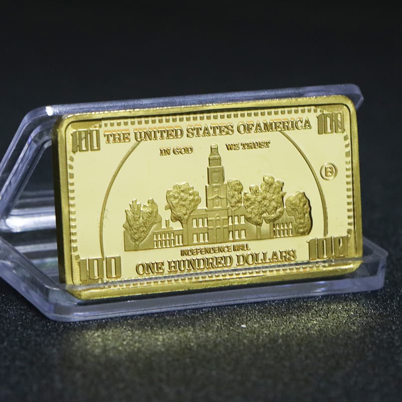 Bar, square commemorative coins, USA 3