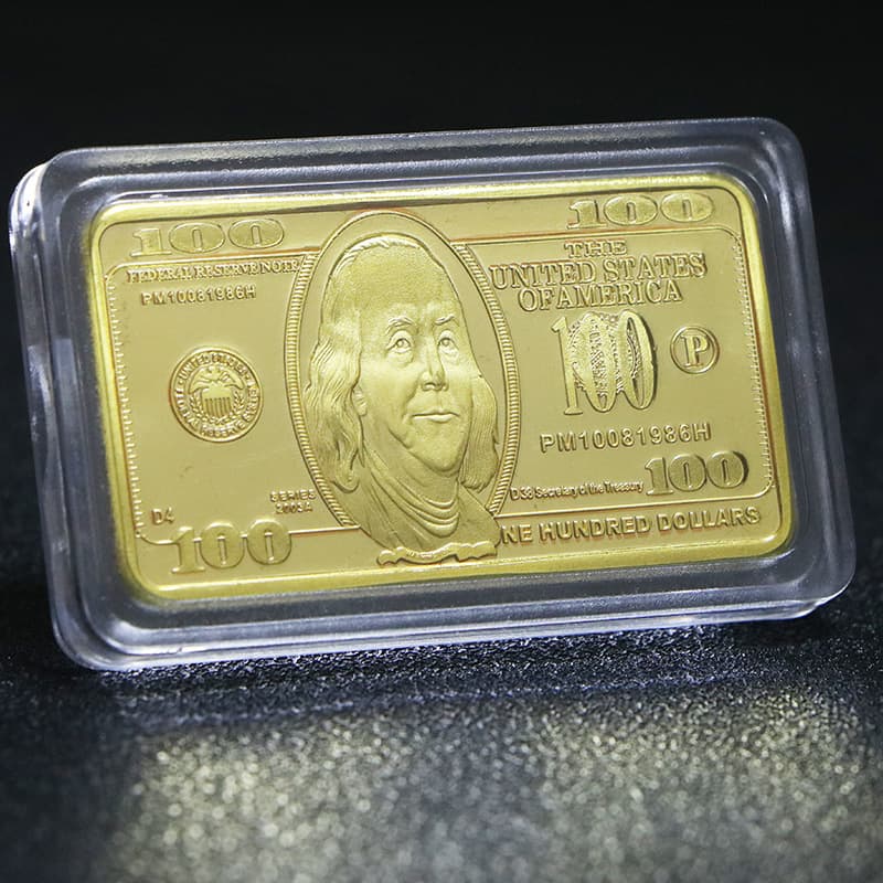 Bar, square commemorative coins, USA 4