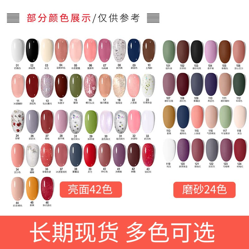 (Wholesale), translucent detachable transparent nail polish, no lamp dry, long-term effect, quick dry, (Physicals) 2