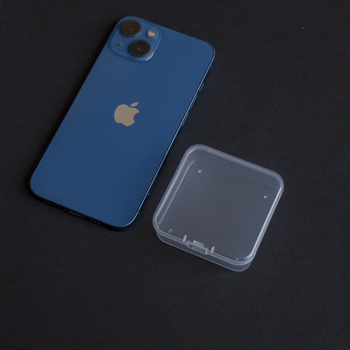 6.5cm square PP box small box transparent plastic box parts industrial product small product packaging plastic box 4