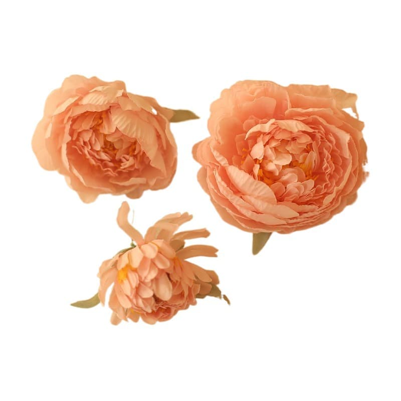 Simulation Peony Flower Head Hanfu Head Flower Head Photography Flower Box Rose Box Fake Flower Wholesale Retail 5