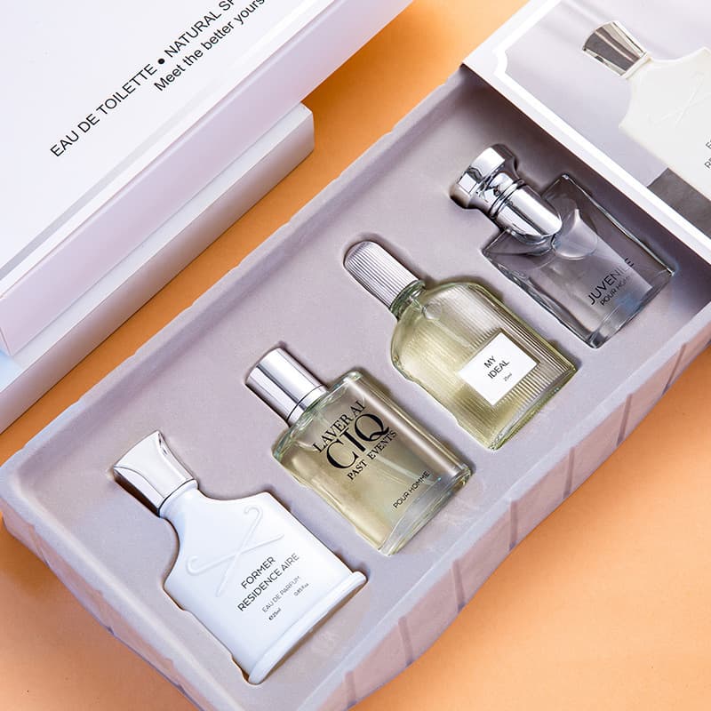 (Cross-border trading), (Wholesale), perfume, fresh set with a light fragrance, wooden gift box, long-term effect, woody notes, men's fragrance 2