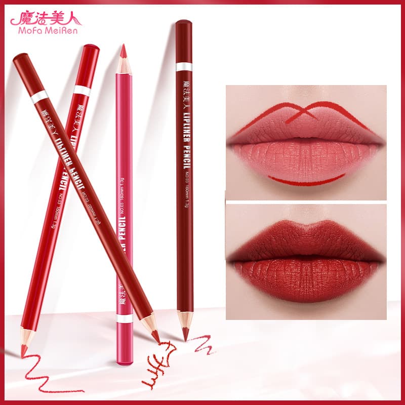 Waterproof Lip Pencil - Matte Lipstick, Long-Wear, No Smudge 4