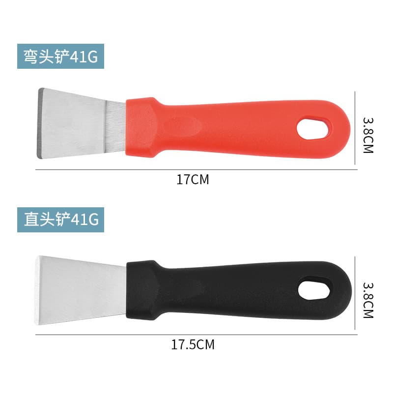 Cleaning shovel stainless steel oil fume shovel hood's decontamination tool refrigerator defrost shovel kitchen oil dirt wholesale 2