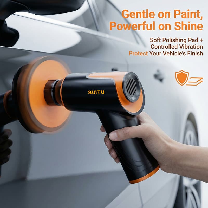Universal waxed wireless electric polishing cloth 4