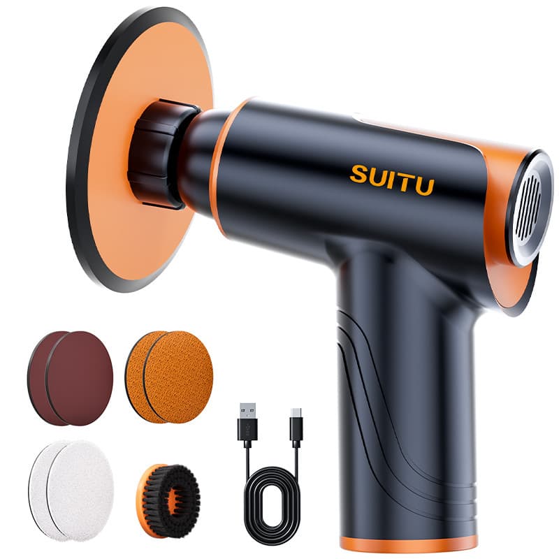 Universal waxed wireless electric polishing cloth