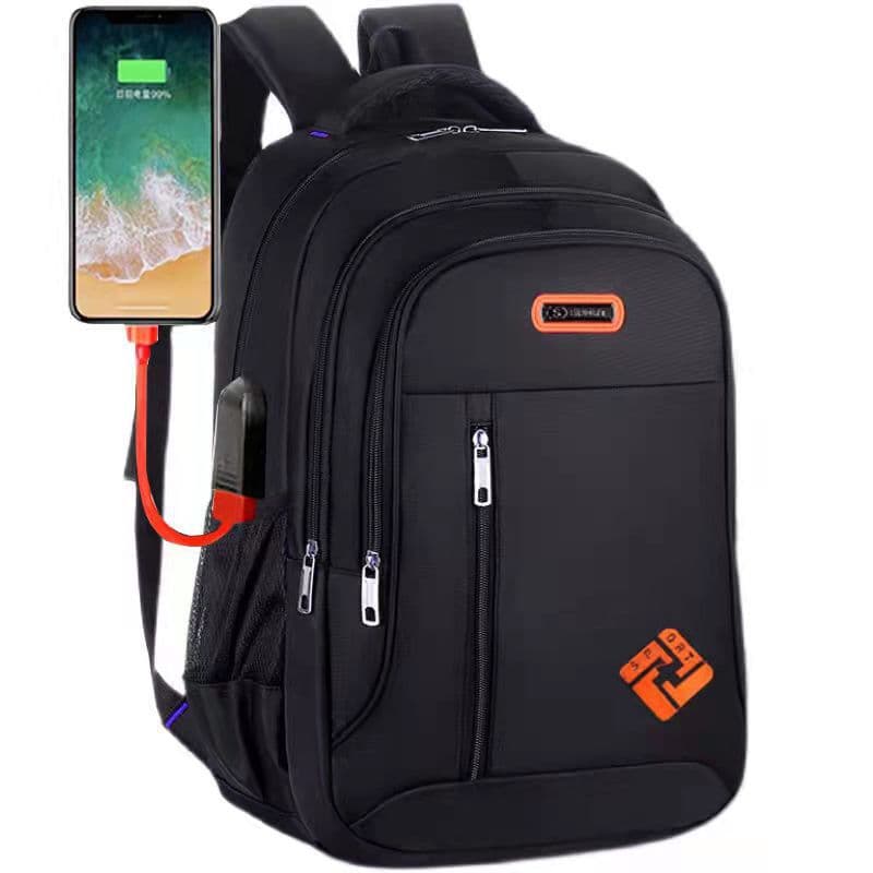 Capacious school bag for students, trend backpack, laptop, direct factory sales, Korean style, for secondary school, business version 4