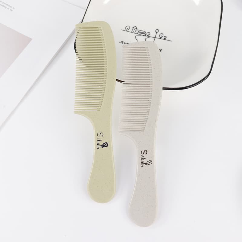 Manufacturer wholesale wheat straw comb pointed tail comb hair smoothing comb plastic hairdressing comb anti-hair loss smooth non-pulling hair care 2