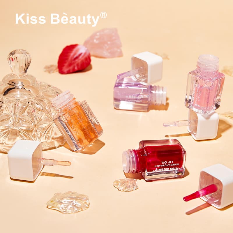 Kiss Beauty Water sensation Lip Oil Dudu Lip Student Moisturizing Lip Plums and Blinds Blight Mirror Lip Glaze 2