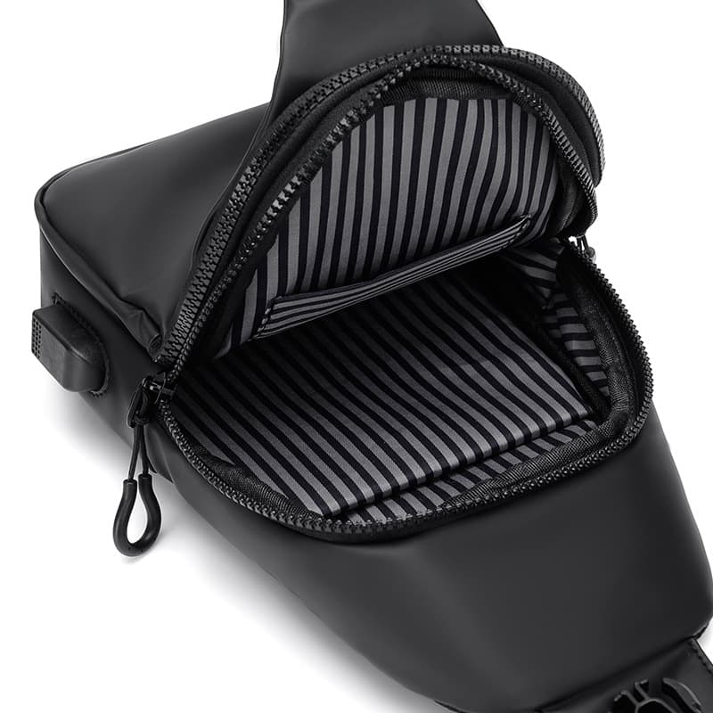 Capacious shoulder bag, fashionable chest bag, trend one-shoulder bag, dropshipping available, simple and elegant design 4
