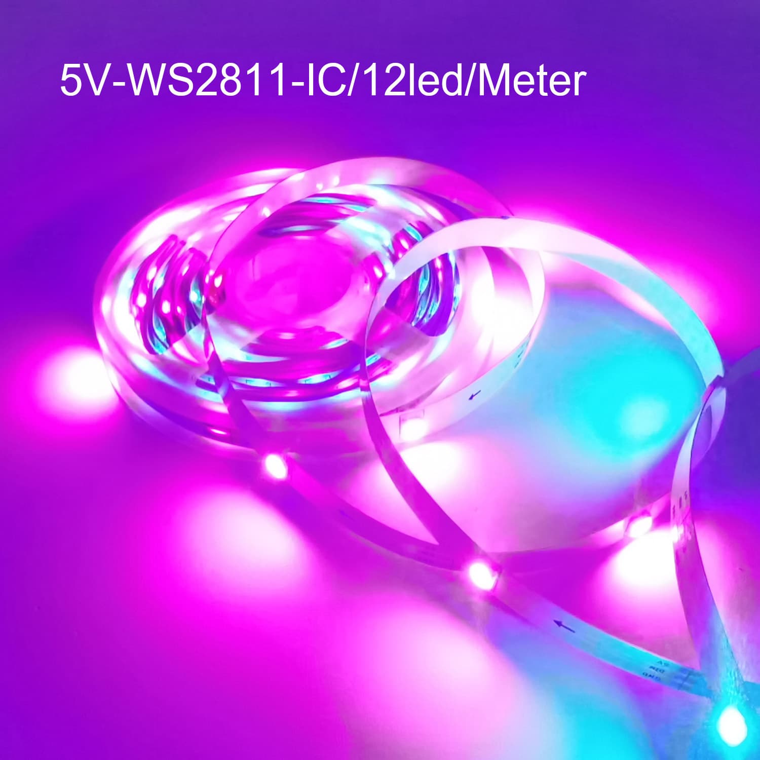 5V low voltage horse racing light box running water lamp with ws2812 fantasy light strip three lines 2