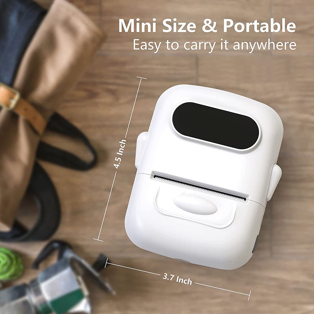 P50 Bluetooth Thermal Barcode Label Printer Factory InklessLabelPrinter Label Machine 4