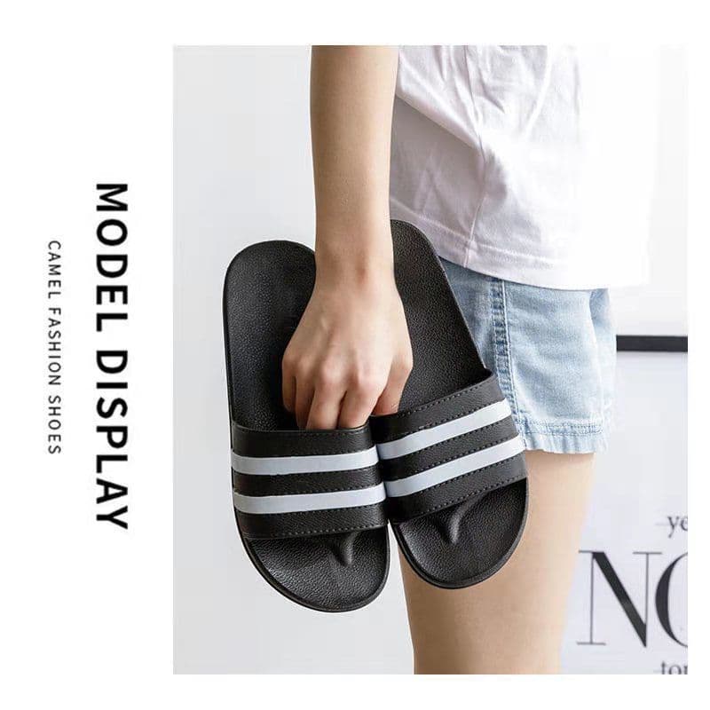 Fashionable non-slip men's slippers to go out, women's slippers for men and women, for beloved, Korean style, suitable for outdoor wear 4