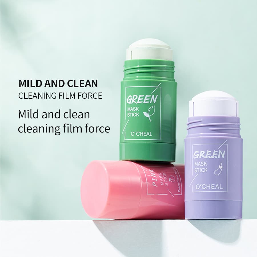 (Cross-border trading), moisturizing face mask with green tea, pore cleansing 2