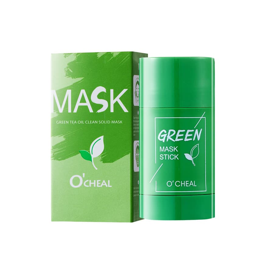(Cross-border trading), moisturizing face mask with green tea, pore cleansing 5