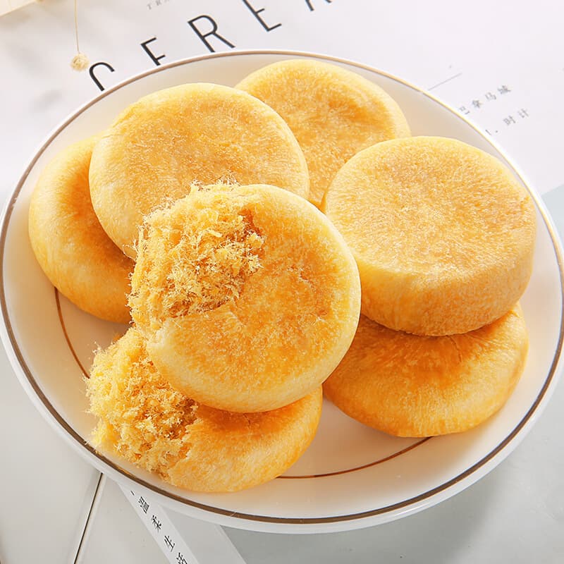 Baicao Flavor Mochi Bread, Meat Waffles, Cranberry Cookies, Wholesale Pastries and Snacks, Dropshipping 2
