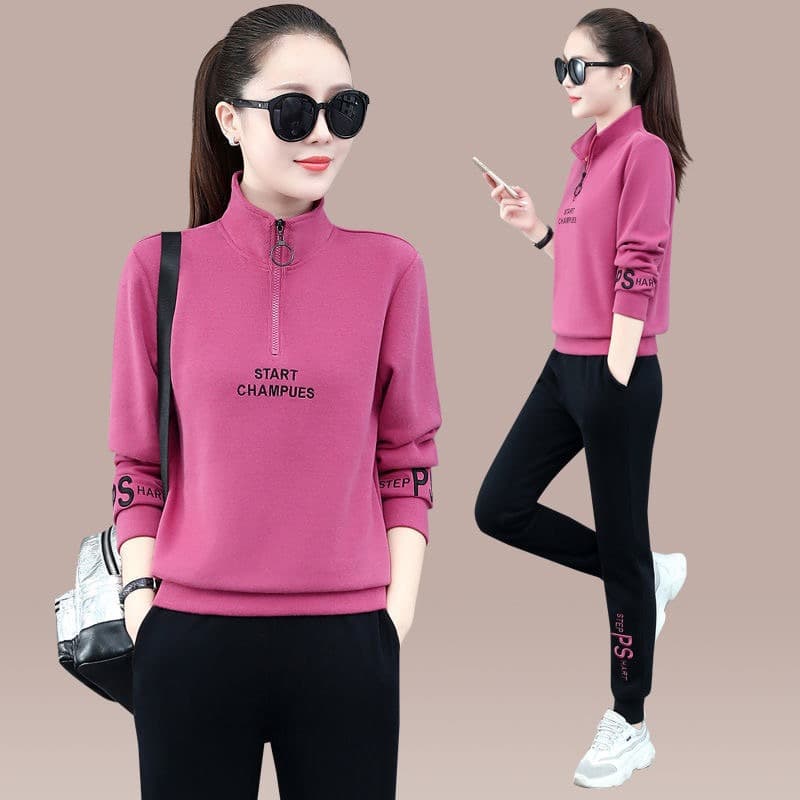 Trend set, sweatshirt, autumn sports suit, 2022 collection, loose fit 2