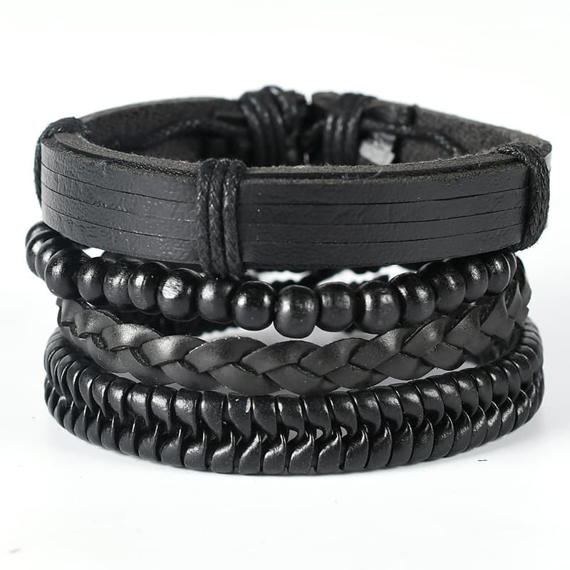 (Cross-border trading), (Wholesale), women's accessory, men's woven bracelet handmade, jewelry, European style, simple and elegant design 5