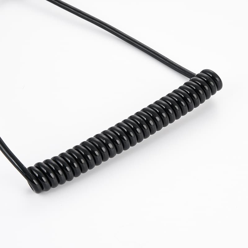 Copper black power cable, high elastic telescopic extender, custom-made 3