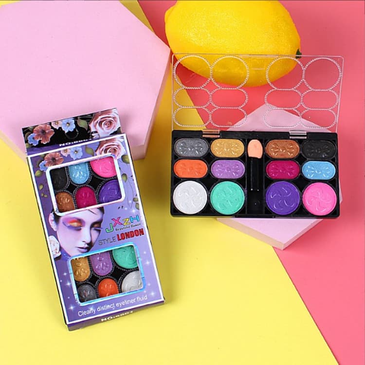(Cross-border trading), eye shadow, face blush, eyeshadow palette, small waterproof makeup primer, internet celebrity, earth tones, for beginners 4