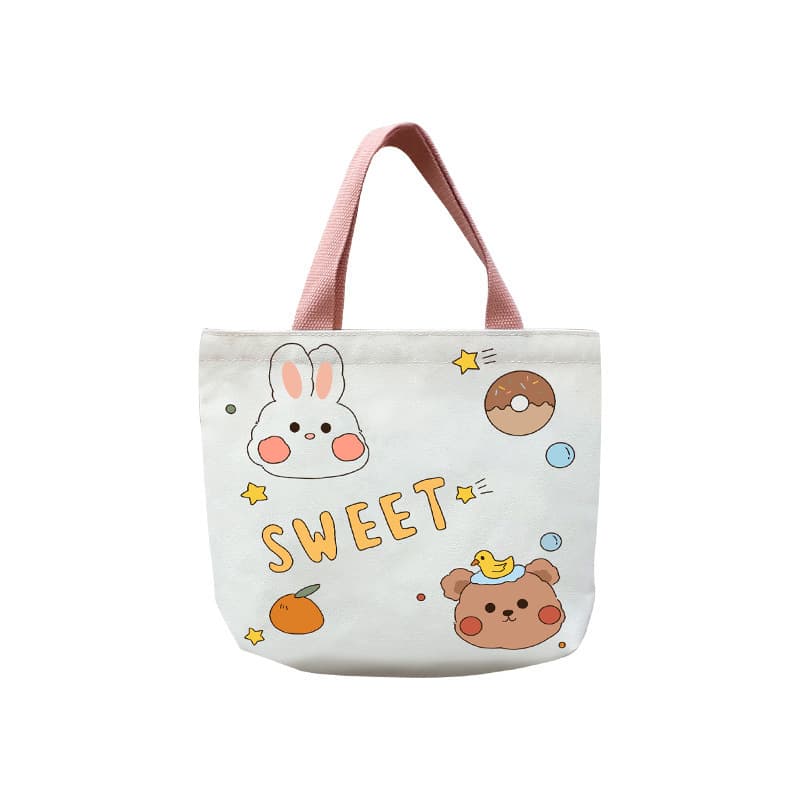 (Wholesale), cartoon shopping bag, cute small bag, Korean style 5