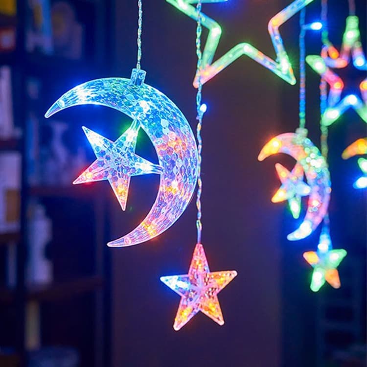 LED star lights, small colored lights, flashing lights, string lights, baby's breath, bedroom decoration, birthday arrangement, light strips indoor 3