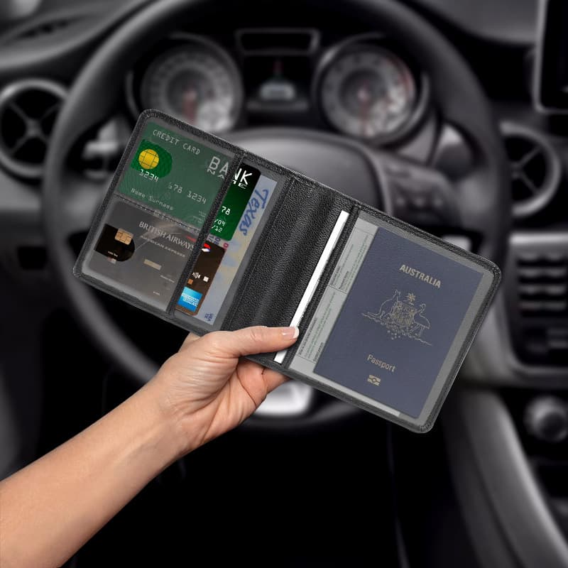 Polyurethane multilayer card holder, custom-made, bank card 4