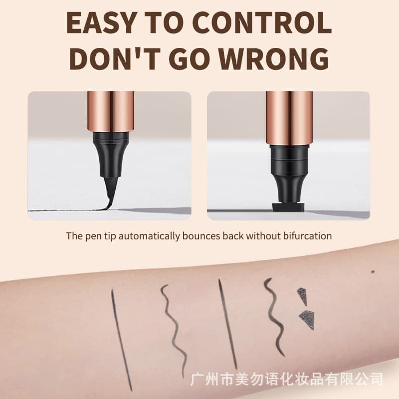 (Cross-border trading), double-sided triangular seal, waterproof dense eye pencil, long-term effect, no smudge, for beginners 3