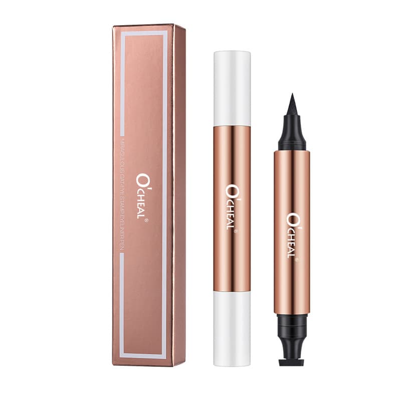 (Cross-border trading), double-sided triangular seal, waterproof dense eye pencil, long-term effect, no smudge, for beginners 5