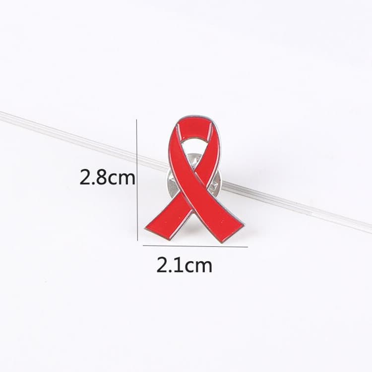 Factory direct selling pink love silk ribbon chest needle -proof milk adenocarcinoma AIDS conscious micro -chapter clothing school bag accessories 3