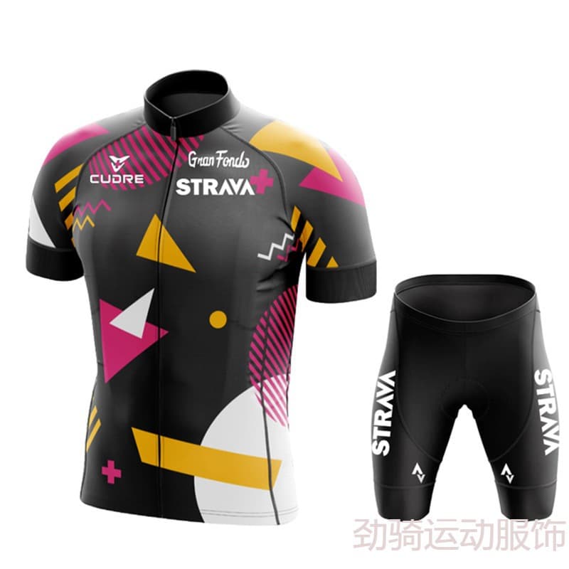 Jersey, sleeves, summer travel set, mountain road bike, 2022, with short sleeve 2