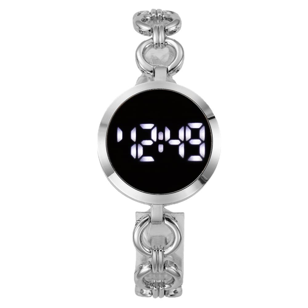 Fashionable small watch, steel belt, electronic bracelet, women's style, simple and elegant design 5