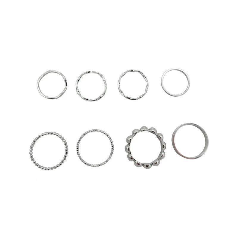 Brand ring, Korean style, simple and elegant design, for beloved, does not fade 5