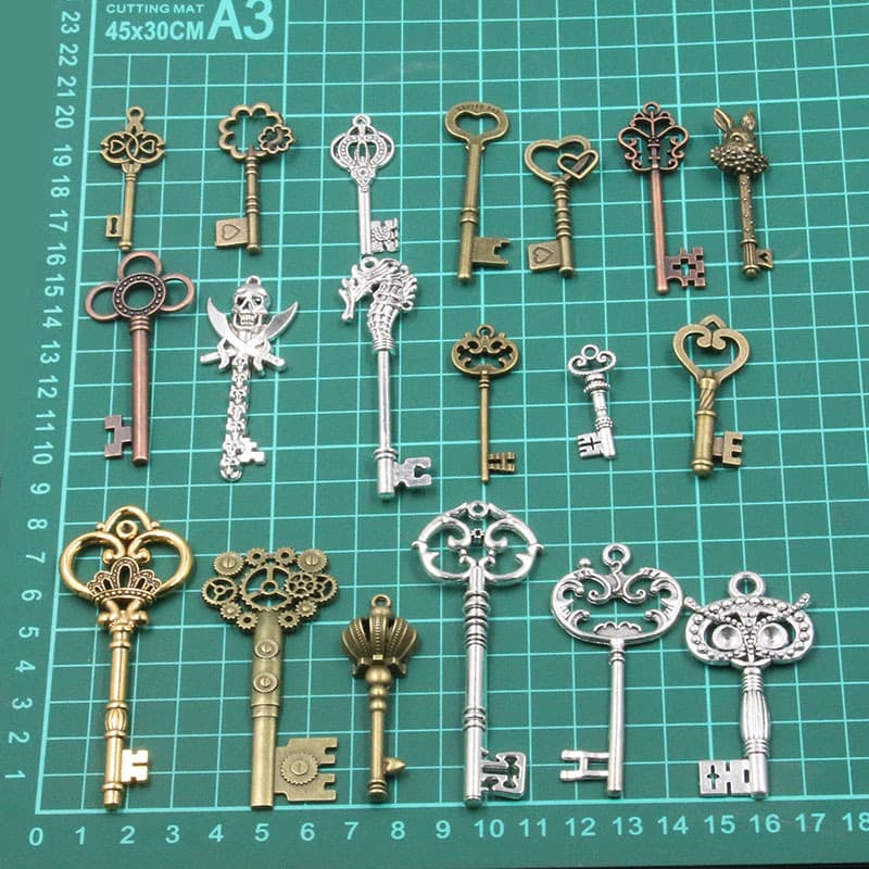 Accessory, accessories, pendant for keys, 10 colors, DIY, 30G, 50G, 100G, punk style 3