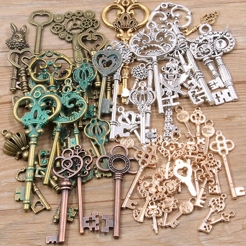Accessory, accessories, pendant for keys, 10 colors, DIY, 30G, 50G, 100G, punk style