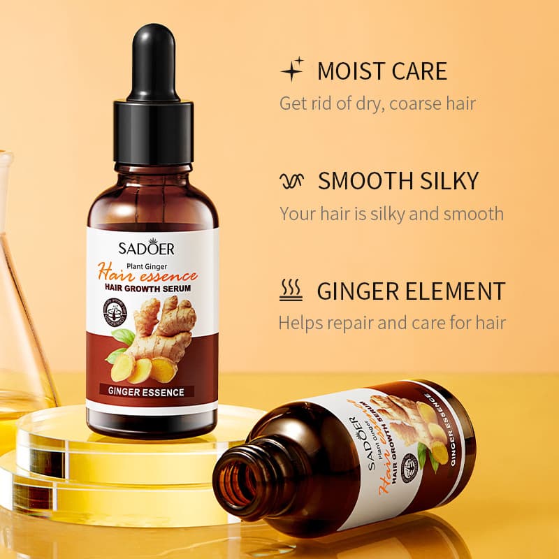 SADOER Ginger hair care solution is moisturized and smooth care show hair care foreign trade cross -border wholesale 3