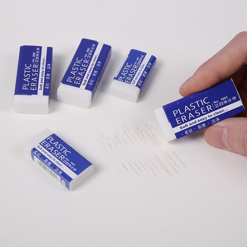 Soft eraser for pencils for students, children's teaching stationery 4