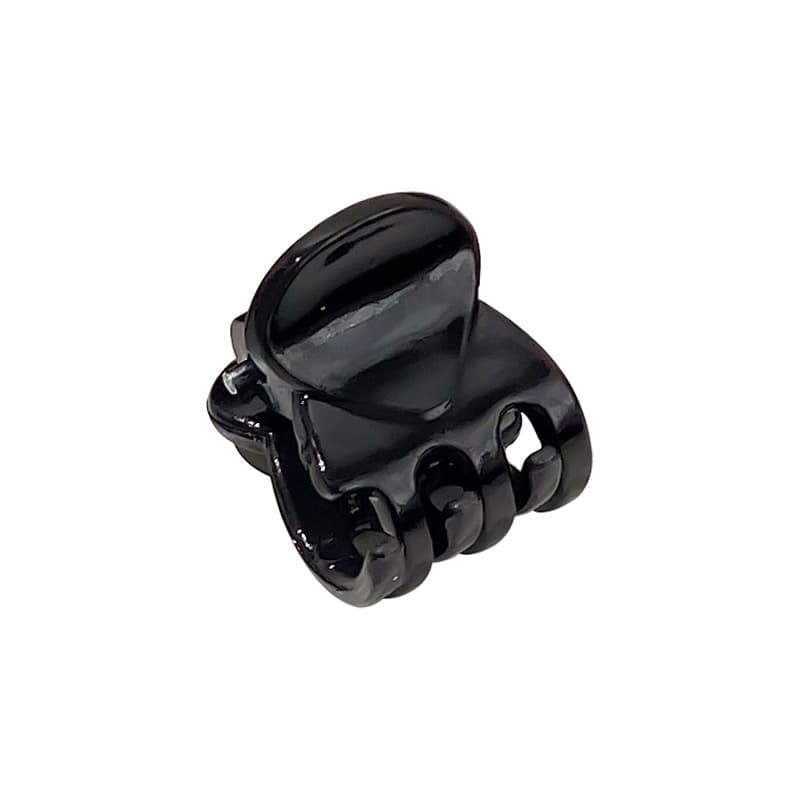 Small crab pin, hair accessory, hairgrip, bangs, black hairpins, princess style 5