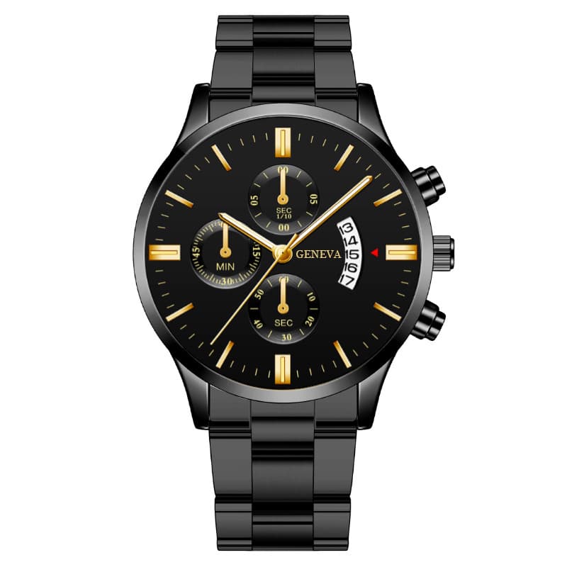 (Wholesale), (Cross-border trading), fashionable calendar, steel belt, quartz watches, swiss watch, dial, men's watch